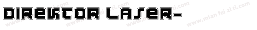 Direktor Laser字体转换